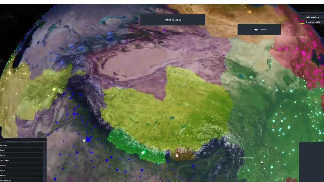 Map of 1940 Asia in rise of nations (WW2)
