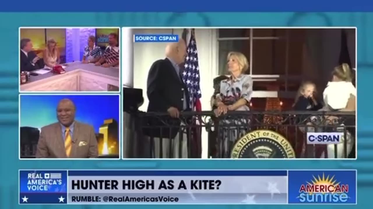 Hunter is Higher than a Kite!!