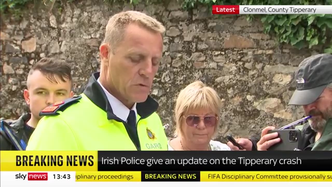 Ireland crash: Police name the four people killed in Co Tipperary