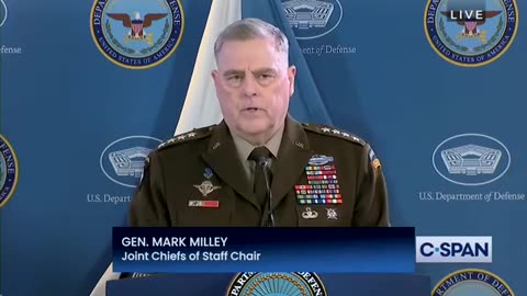 Mark Milley is afraid of Russia