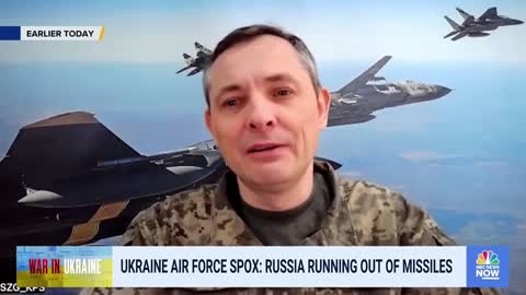 Ukraine’s Air Force spokesperson: Russia is ‘running out of ballistic missiles’