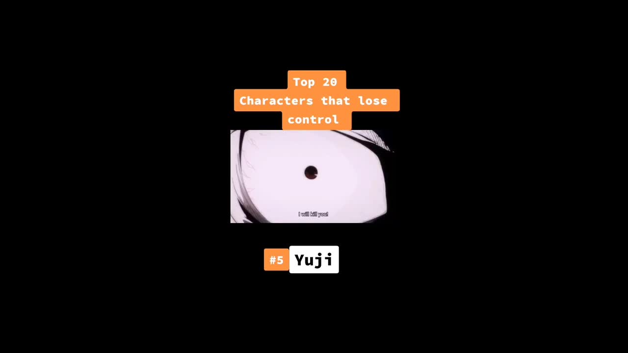 TOP 20 Characters That Lose Control part1