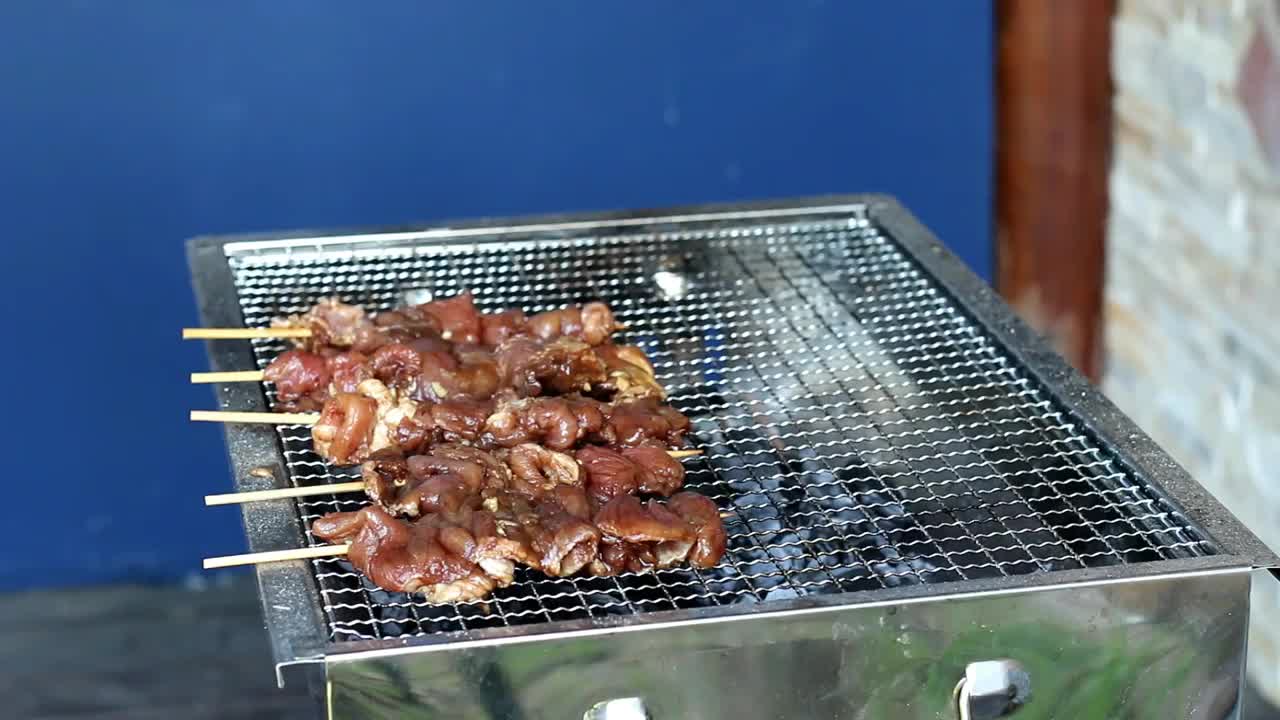 Pork BBQ Recipe _ Filipino Flame Grill Pork Barbecue _ How to Make Pork BBQ 🔥