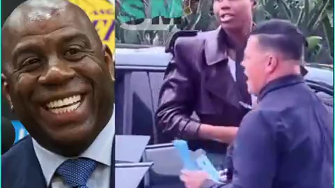 Magic Johnson's son EJ was spotted out on the town recently...WTF