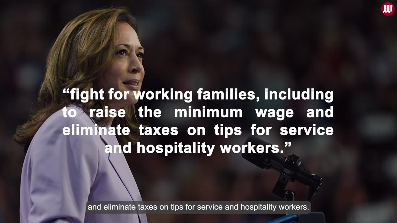 Kamala Harris takes a tip from Trump — no taxes on tips