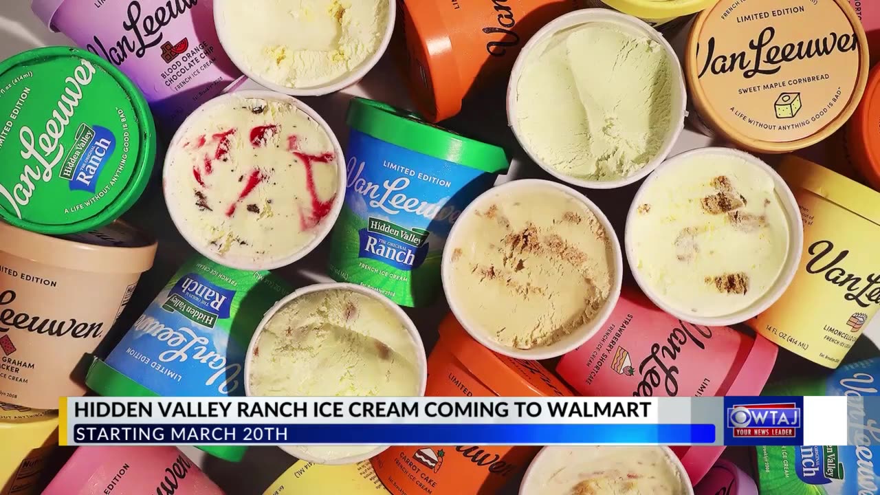 Love ranch_ Hidden Valley Ranch ice cream coming to Walmart