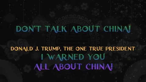 We Don't Talk About China (song)