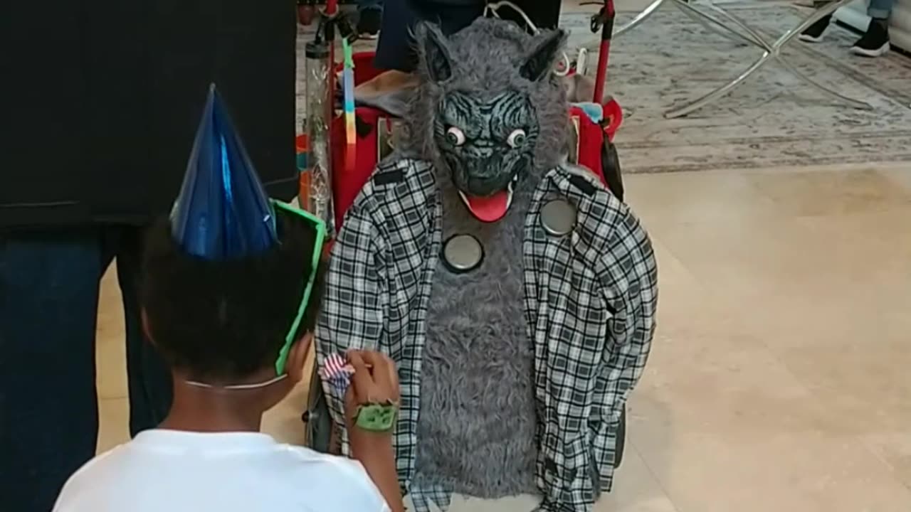 See this Roblox video game character play night of the werewolf game