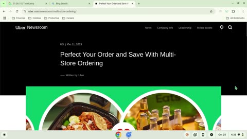 How to order from multiple stores on UberEats