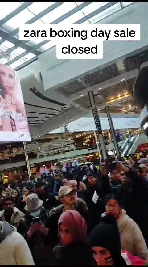 ZARA BOXING DAY SALE CLOSED