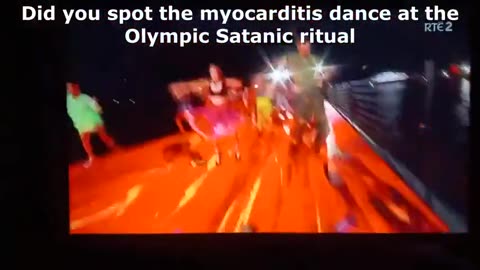 Did You Spot The Myocarditis Dance At The Olympic Satanic Ritual