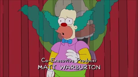 Krusty complains about dated parodies