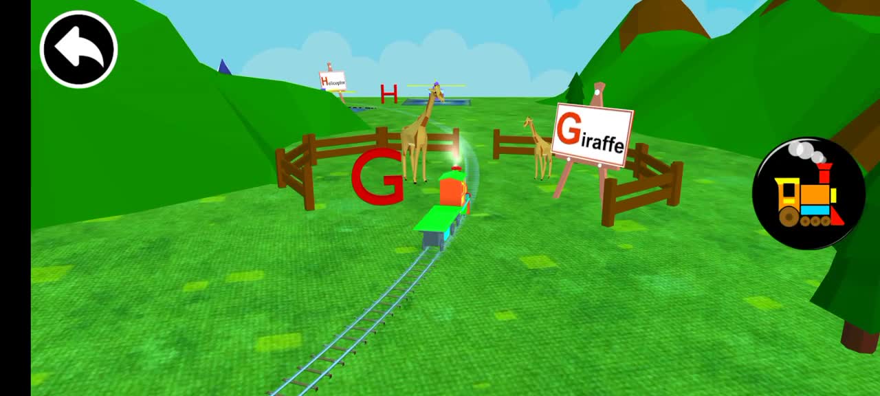 Learn with fun! Learn ABC Alphabet - Train Game Video For Preschool Kids
