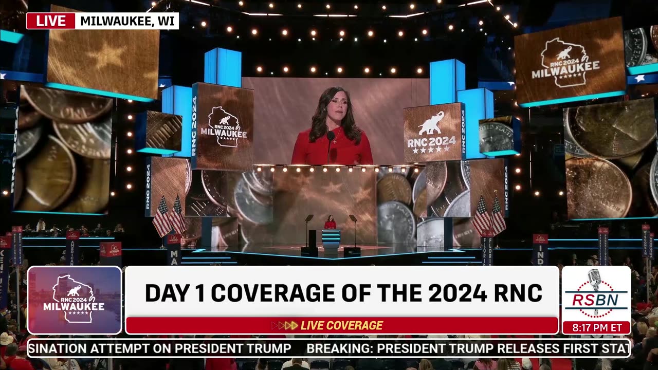 WATCH: Sen. Katie Britt Speaks at 2024 RNC in Milwaukee, WI - 7/15/2024