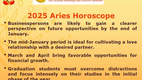 2025 Aries Yearly Horoscope