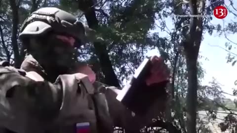Destruction of Russian soldiers by Ukrainian kamikaze drones – Video footage