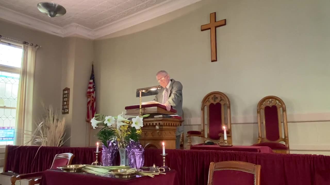 Pastor Jay D. Hobson: Sunday Sermon, Cushman Union Church 3/24/2024