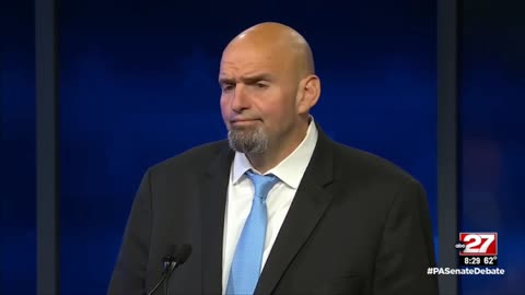 Fetterman not looking too hot at debate