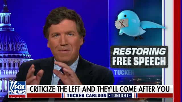 WATCH: Tucker Carlson Just Won the Free Speech Debate in 6 Minutes