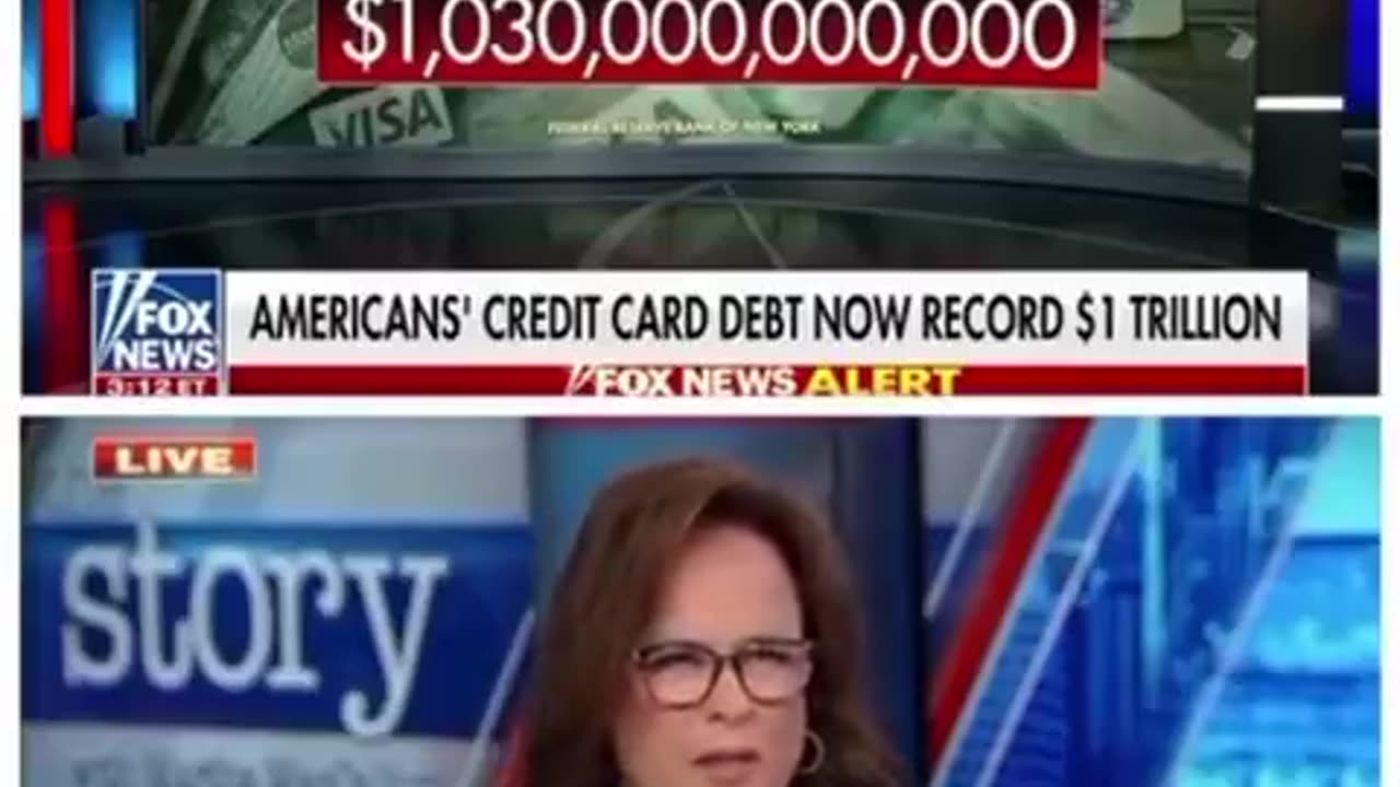 Americans are now over a TRILLION$$ DOLLARS in Credit Card💳 Debt!