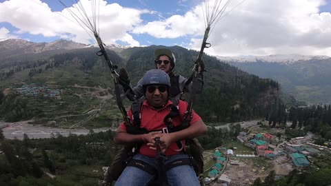 Manali Trip - paraglaiding