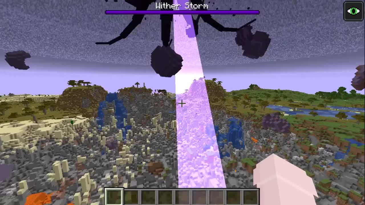 Herobrine vs Wither Storm 7 STAGE in minecraft part 6 creepypasta