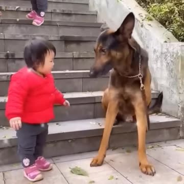 The cutest babysitter ever.