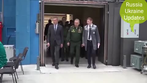 Russian Defence Minister General of the Army Sergei Shoigu inspects fulfilment of state defence