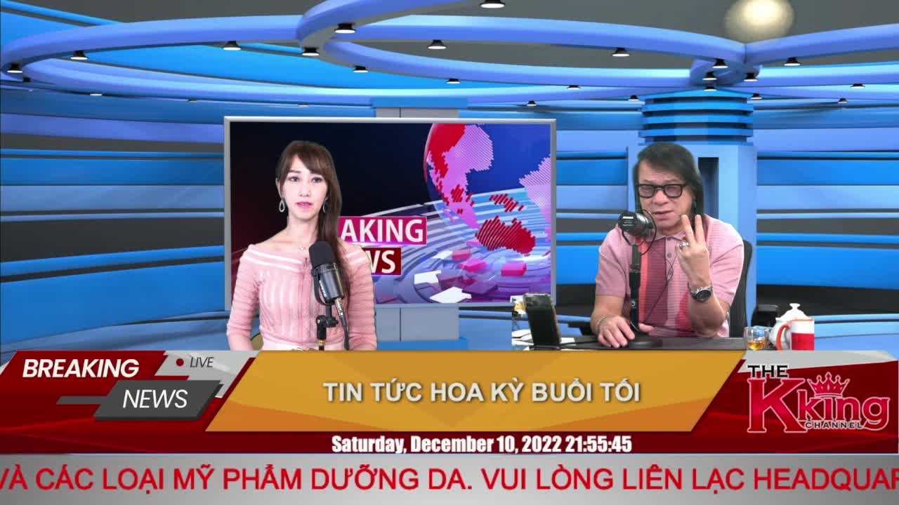 TIN TỨC HOA KỲ BUỔI TỐI - 12/10/2022 - The KING Channel