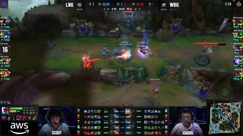 WBG vs LNG - Game 2 | Quarter Final LoL Worlds 2024 | Weibo Gaming vs LNG Gaming - G2 full