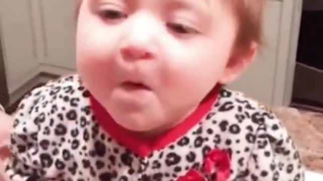 Funny Baby Videos eating fruits