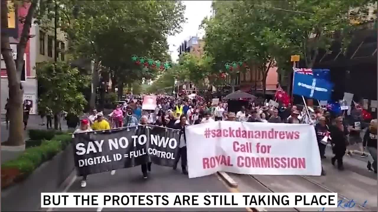 Daily HOT - HUGE protests against the NWO