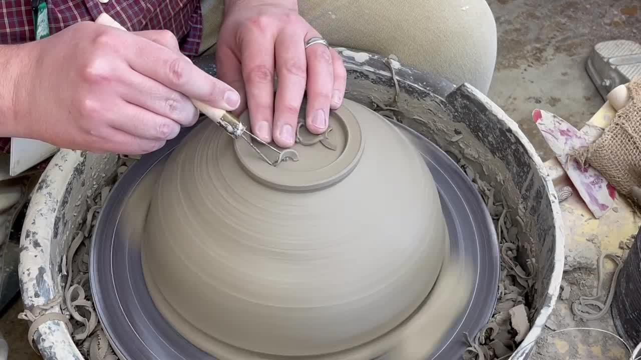 How to Trim the Bowl of a Chip and Dip Bowl