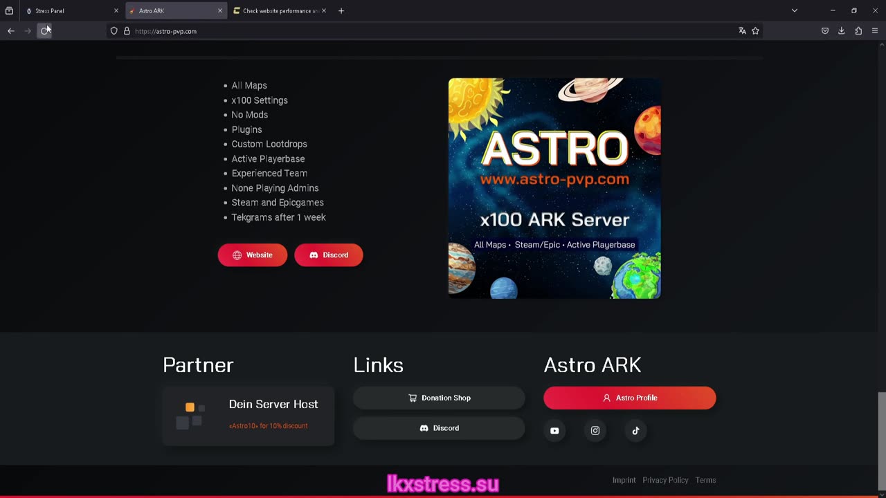 LKXSTRESS.SU VS ARK WEBSITE | BEST STRESSER 2023 | BEST METHODS | FREE LAYER 7 | CHEAP