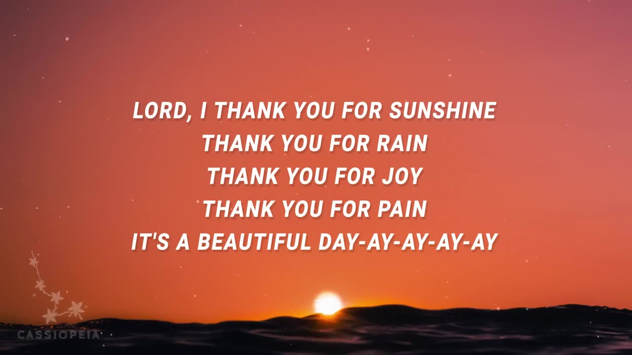 Thank you for SUNSHINE GOODVIBES