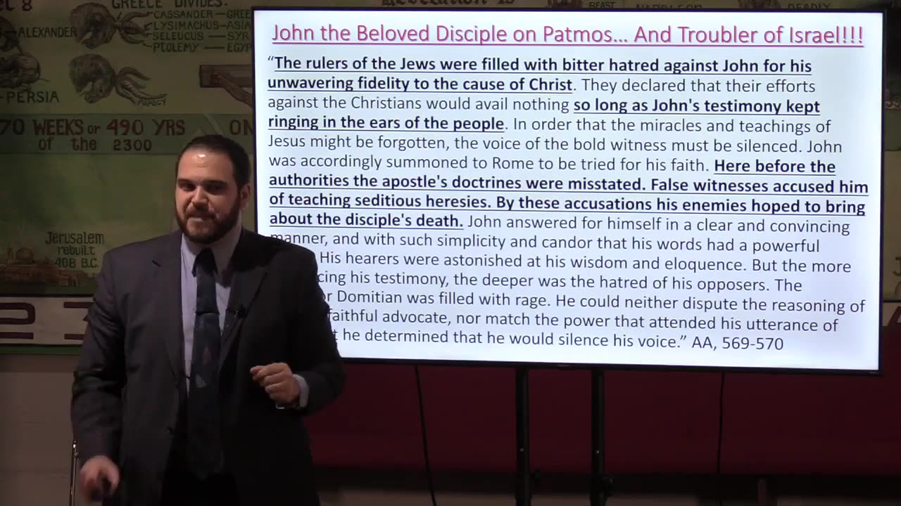 The Seven Church pt 1: The Backdrop! Kody Morey