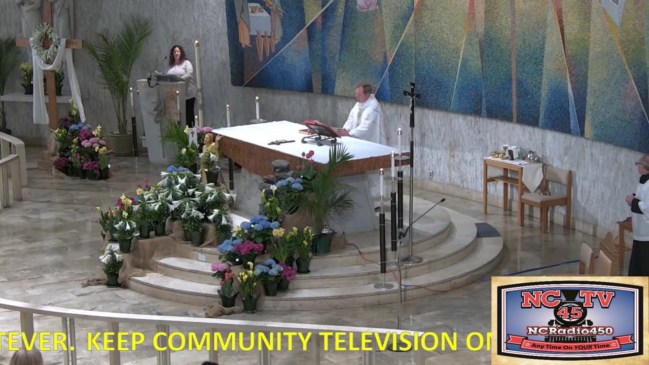 NCTV45 CATHOLIC MASS HOLY SPIRIT PARISH (ST VITUS) 4 PM SATURDAY APRIL20 2024