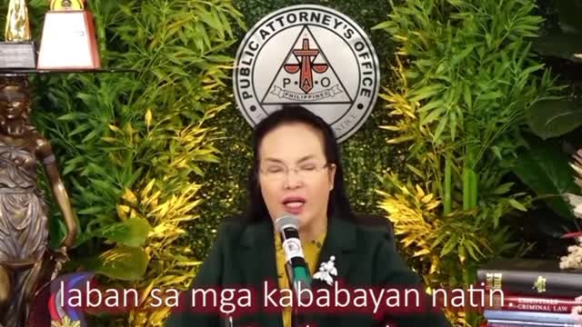APEALS OF PAO CHIEF ACOSTA TO ALL L. G. U. IN THE PHILIPPINES.