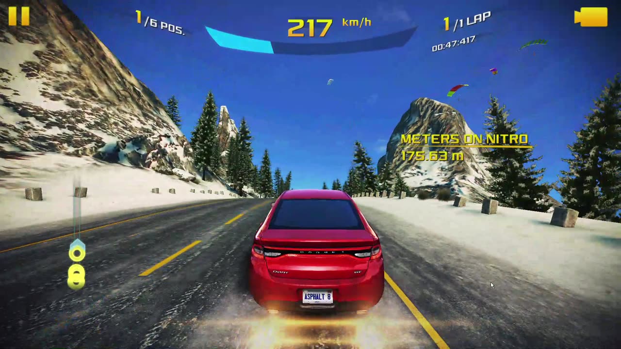 When I am play fast time Asphalt 8 Airborne