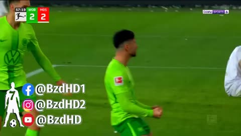 شاهد تالق وكل ما فعله الفنك الجزائري محمد الأمين عمورة ريمونتادا بقيادة عمورة (4-3) 💪🇩🇿❤️