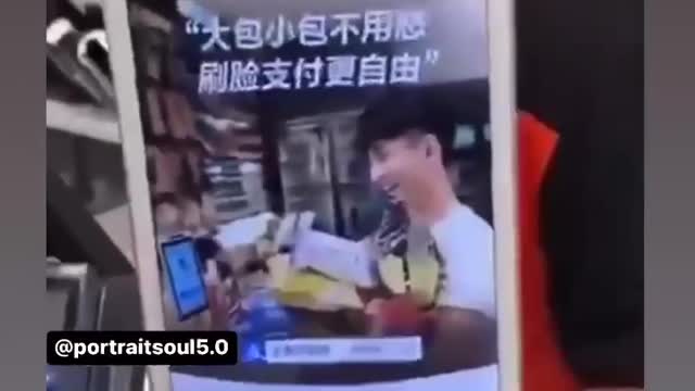 Lady Excited about Face Pay. If she only knew how it Ends...