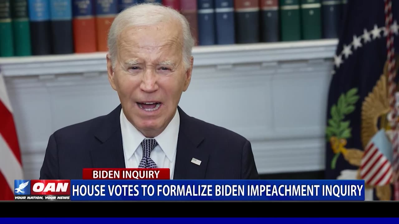 House Votes To Formalize Biden Impeachment Inquiry