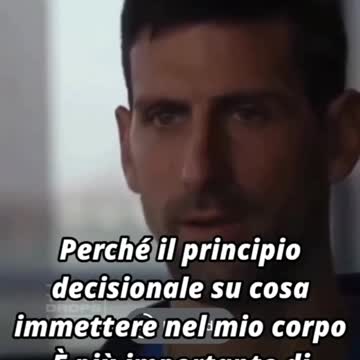 Djokovic persona libera