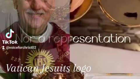 JESUIT LOGO IHS IS EVERYWHERE EVEN ON THE EUCHERIST. WAKE UP CATHOLICS!