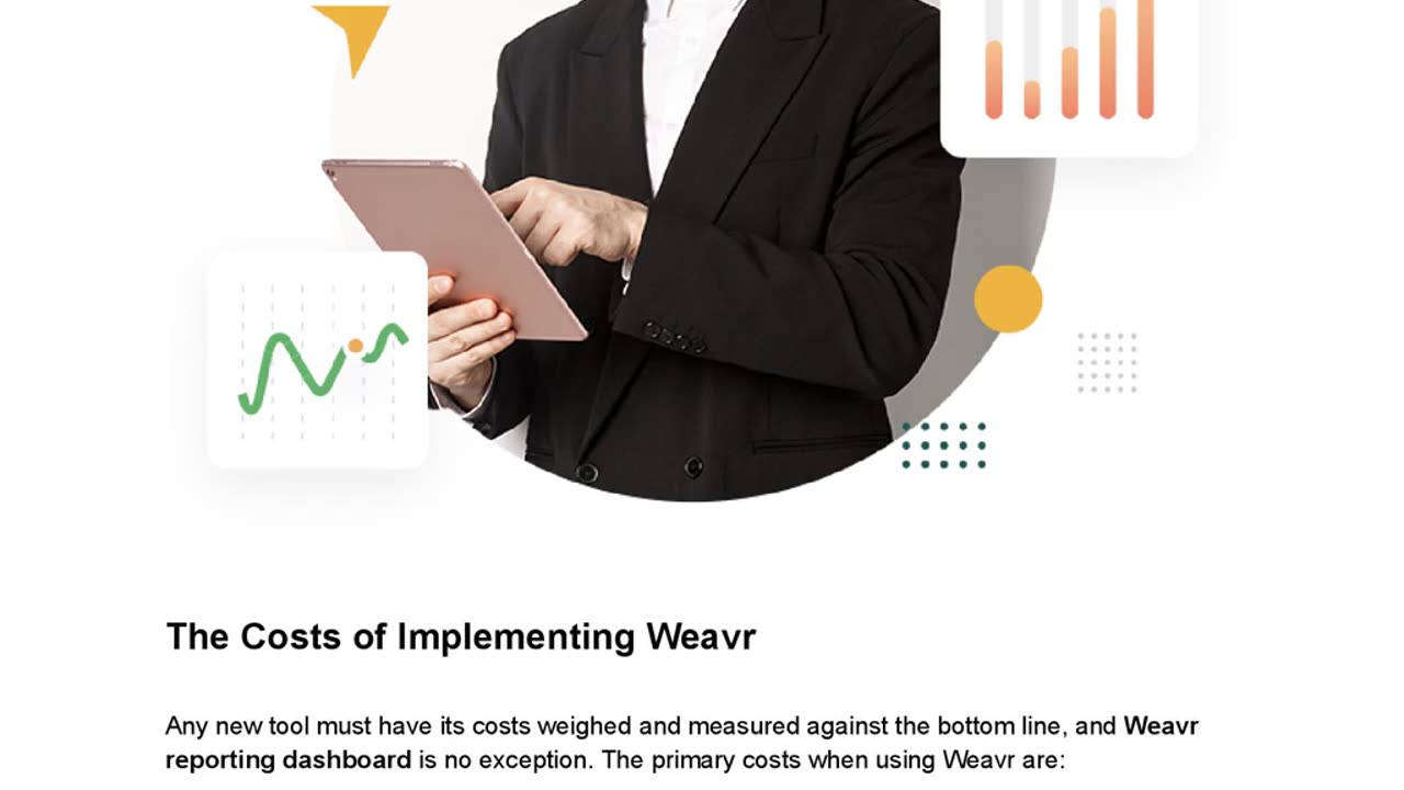 Weavr Reporting Dashboard - Transform Data into Actionable Insights