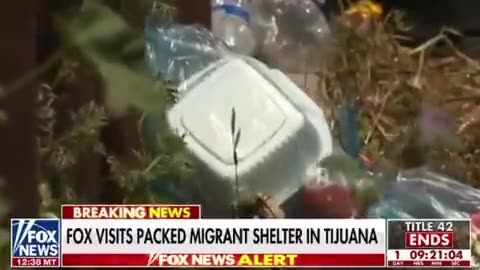 Title 42 migrants order door dash at US Border