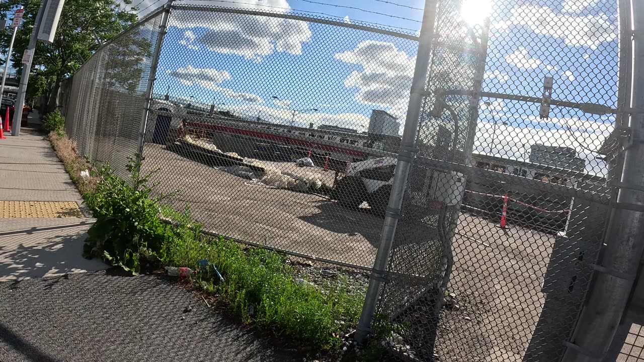 Close Look at Oldest Trains In the World: Red Line T in Boston, Massachusetts