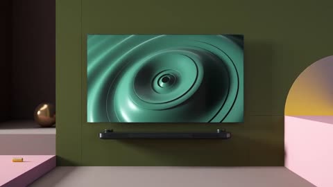 LG SIGNATURE OLED TV W - A TV that dissolves into the space it fills (Collabo with Santi Zoraidez)