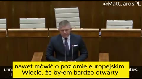 PREMIER SŁOWACJI ROZPOCZĄŁ DOCHODZENIE!