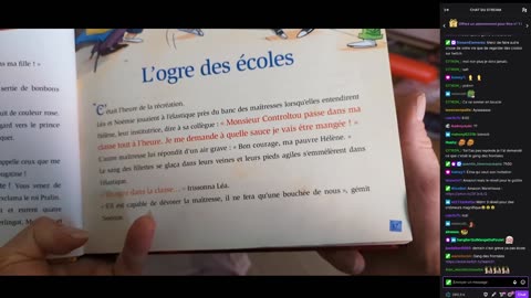 2023-03-13 (5bis) - Épilogue, lecture d'histoires - Twitch Triskelina (version avec chat)